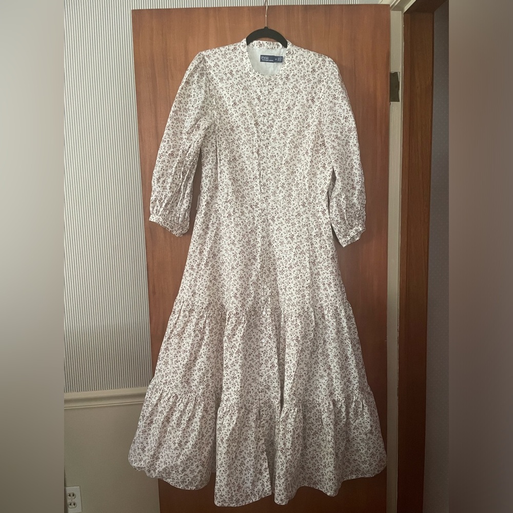 Lovely Prairie Floral Polo Dress - 12